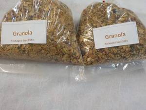 lot 296 image: 2 x 2 lb. Bags Sun Ridge Farms Granola with Blueberries