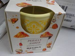 lot 309 image: 12 Regina Persian Amber Candles