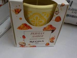lot 311 image: 12 Regina Persian Amber Candles