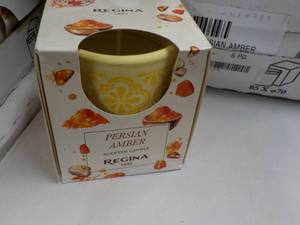 lot 312 image: 12 Regina Persian Amber Candles