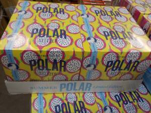 lot 335 image: 4 x 6 packs Polar Seltzer