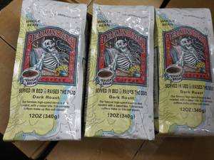 lot 339 image: 3 x 12 oz Whole Bean Deadmans Reach Dark Roast Coffee
