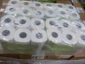 lot 366 image: 48 Rolls Just Bath Tissue 2 ply Toilet Paper