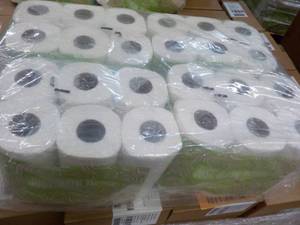 lot 369 image: 48 Rolls Just Bath Tissue 2 ply Toilet Paper