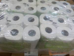 lot 370 image: 48 Rolls Just Bath Tissue 2 ply Toilet Paper