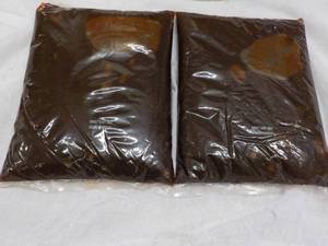 lot 397 image: 2 x 96 oz bags Sweet Baby BBQ Sauce