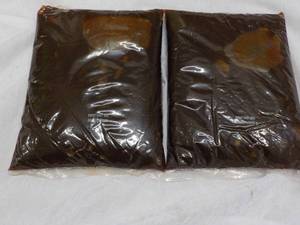lot 398 image: 2 x 96 oz bags Sweet Baby BBQ Sauce