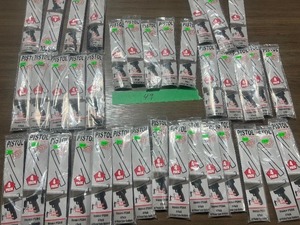 37 -- 4 PACKS OF PISTOL SAFE HANGERS
