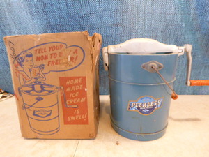 Vintage Peerless Ice Cream Maker