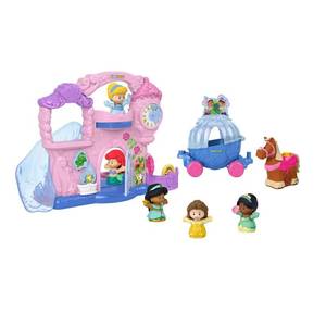 lot 15 image: Fisher-Price Little People Disney Princess Castle Bundle