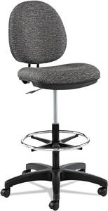 lot 29 image: Alera ALEIN4641 Interval Series 23.93 in. to 34.53 in. Seat Height Swivel Task Stool - Graphite Gray