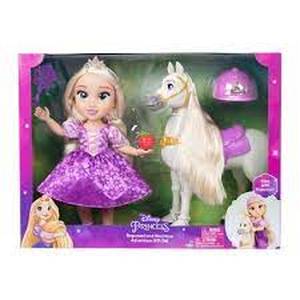 lot 35 image: Disney Princess Toddler Doll with Companion - Rapunzel & Maximus