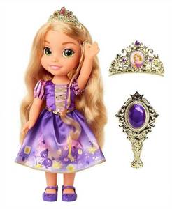 lot 37 image: Disney Princess Share with Me Rapunzel Toddler Doll with Child-Sized Accessories