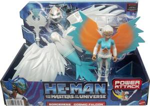 lot 45 image: He-Man and The Masters of the Universe Sorceress and Cosmic Falcon Set