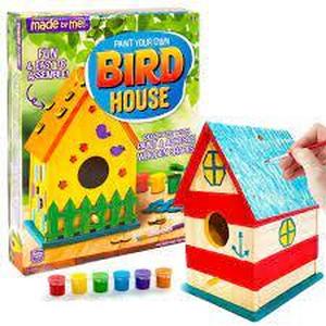 lot 40 image: Made by Me D.I.Y. Wooden Birdhouse, 6 years & up