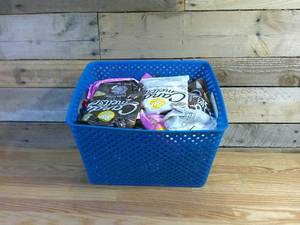 lot 84 image: Bin of Candy Melts