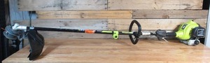 lot 93 image: RYOBI 25 cc 2-Stroke Attachment Capable Full Crank Straight Gas Shaft String Trimmer