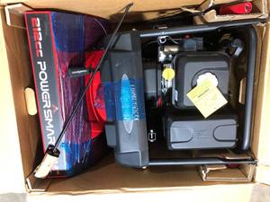 PowerSmart 24 in. Two-Stage Gas Snow Blower with Electric Start and LED Light and Heated Handles