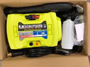 RYOBI 1800 PSI 1.2 GPM Cold Water Corded Electric Pressure Washer customer return see pictures