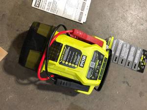 RYOBI ONE 18V Cordless Jump Starter (Tool Only) customer return review pictures