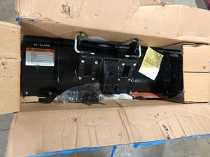 MTD 46 in. Heavy-Duty All-Season Plow for MTD Manufactured Riding Lawn Mowers (2001 and After) customer return see pictures