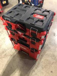 Milwaukee PACKOUT 22 in. Modular Tool Box Storage System  customer return review pictures