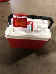 PACKOUT 10 in. Red 16 qt. Compact Cooler customer return review pictures