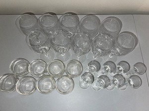 Wine Glasses. Brandy glasses, Sherry glasses