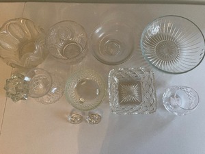 Assorted Glass Bowls and Misc.