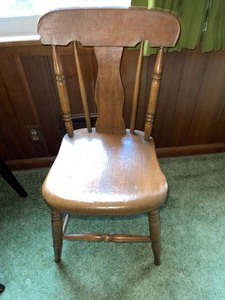 Vintage wood chair