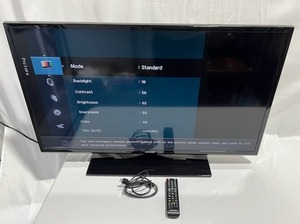 lot 17 image: Samsung 40-Inch LED LCD TV (Model UN40H5003BF) with Remote in Working Condition