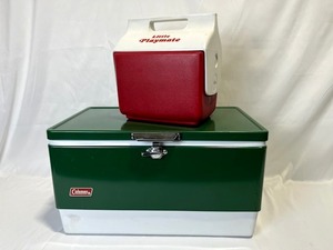 lot 23 image: Vintage Coleman and Igloo Cooler Lot