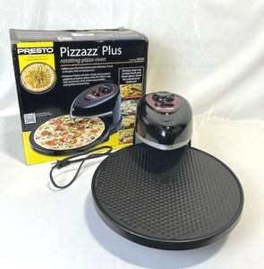 lot 25 image: PRESTO Pizzazz Plus Rotating Pizza Oven