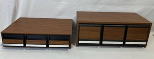 lot 31 image: Vintage CD and Cassette Tape Holders