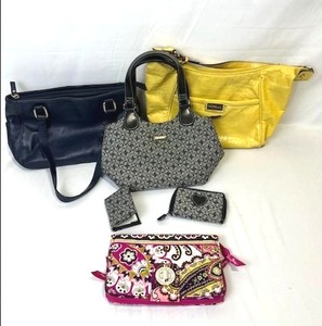 lot 33 image: HandbagPurse Lot - St. Johns Bay, Nine & Co., Vera Bradley