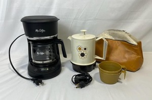 lot 40 image: Mr. Coffee and Vintage Poly Perk Coffee Makers