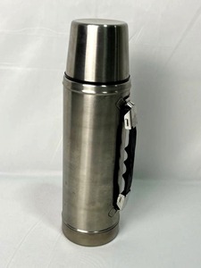 lot 68 image: Vintage CHAMP Hot-Cold Silver Thermos