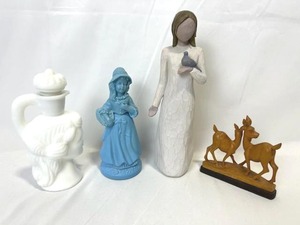 lot 95 image: Willow Tree Peace with Dove Figurine by Susan Lordi Demdaco and More
