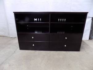 TV Stand Ashley Furniture with Oak grain