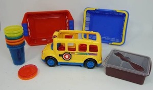 Fisher Price Toy Bus Etc...