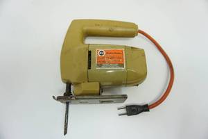 Garage Shop Power Hand Tools Vintage 1311 12 VSR Holgun Hammer Drill, Black & Decker 120v Model 7504 Made In USA Type 5 Jig Saw...