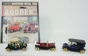 (3)Collectible Toy Diecast Mini Rodder 164