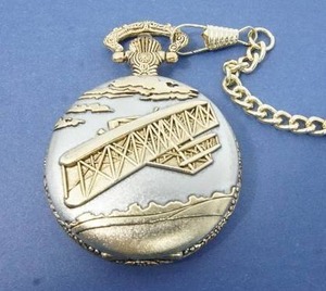 Pocket Watch Collectors...Reliance Croton Pocket Watch Wilber Orville Wright 1903 First Flight Commemorate...