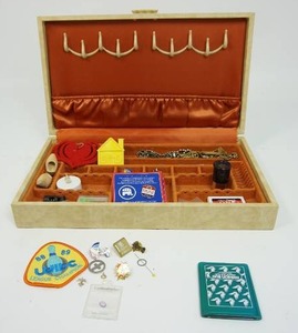 Mele Jewelry Box Felt-Lined Trinkets Included...