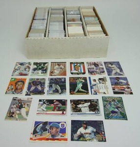 Baseball Fans3200 Baseball Cards from 1980s to 2020 Including Stars, Rookies and More of Finest, Chrome, Bowman Etc.