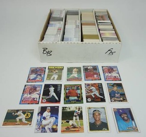 Baseball Fans3200 Baseball Cards from 1980s to 2020 Including Stars, Rookies and More of Finest, Chrome, Bowman Etc.