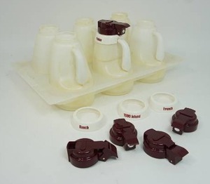 TableCraft 483 Salad Dressing Dispenser Set...