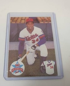Rare Kirby Puckett Team Issued RC...