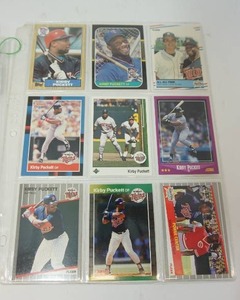 27 Different Kirby Puckett BB Cards...