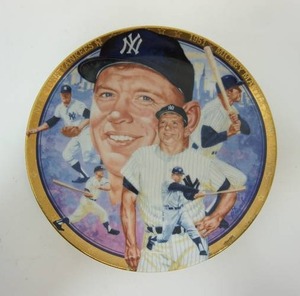 1992 Mickey Mantle Collectable Plate...